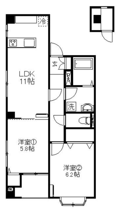 αステージの間取り