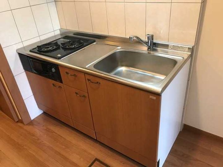 神奈川県平塚市東八幡1(マンション)の賃貸物件のキッチン