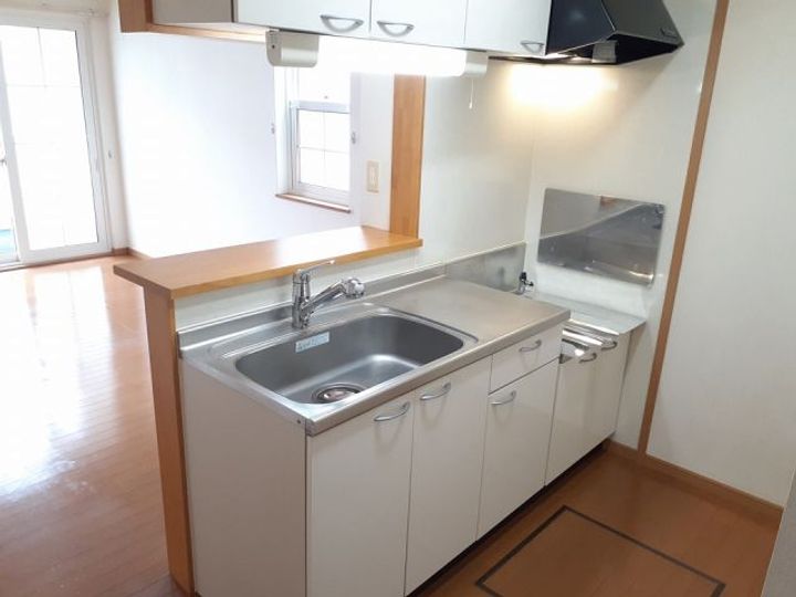 茨城県日立市東滑川町1(アパート)の賃貸物件のキッチン