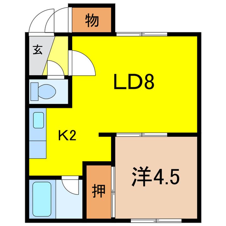 エンジェルハウスの間取り