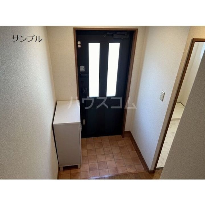 静岡県袋井市春岡1(一戸建)の賃貸物件の玄関