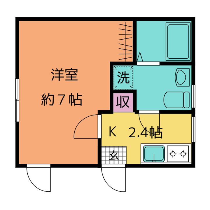 Ma Placeの間取り