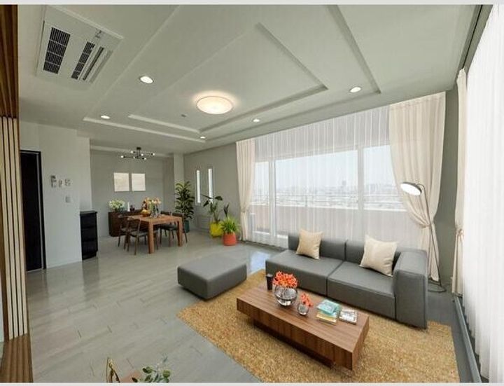 北海道札幌市中央区南八条西1(マンション)の賃貸物件の居間