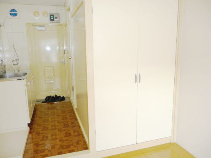 コーポ美多摩Aの玄関