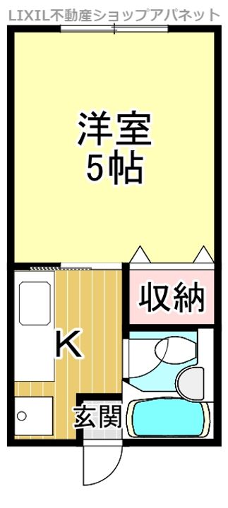 キャッスル米山の間取り
