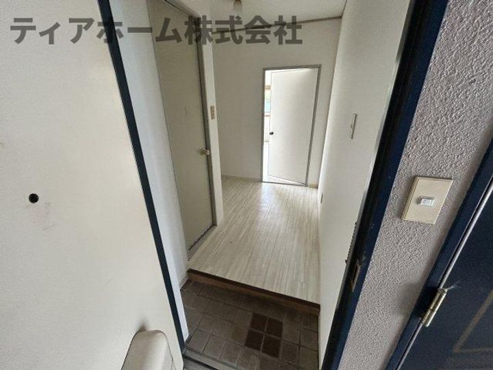 みすずコーポIIの玄関