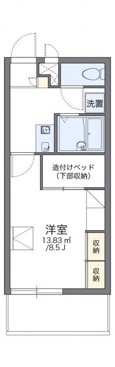 沖縄県那覇市銘苅3(マンション)の賃貸物件の間取り