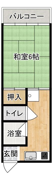 コーポあじさいの間取り