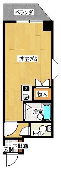 大阪府大阪市東淀川区大道南3(マンション)の賃貸物件の間取り