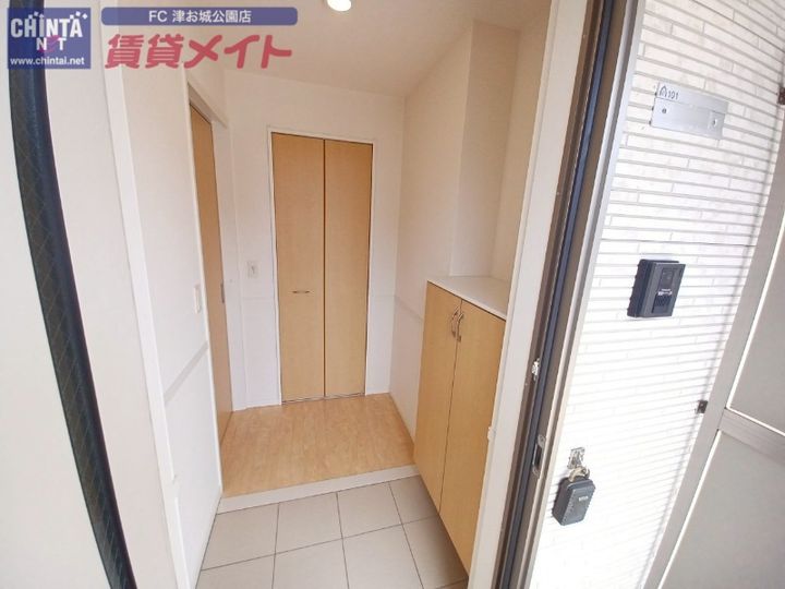 桜桃の玄関