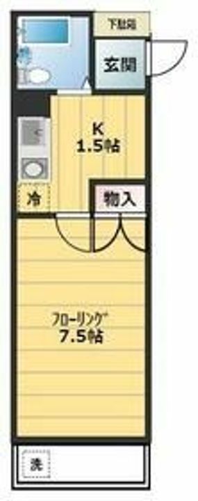サンパレス古河A館の間取り