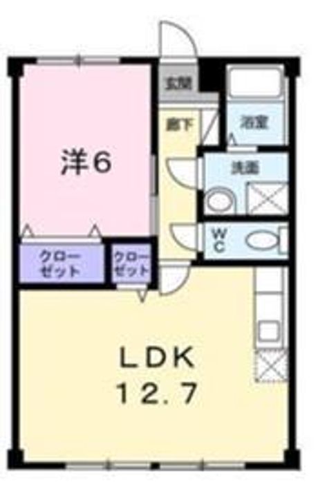 アルスビレッジBの間取り