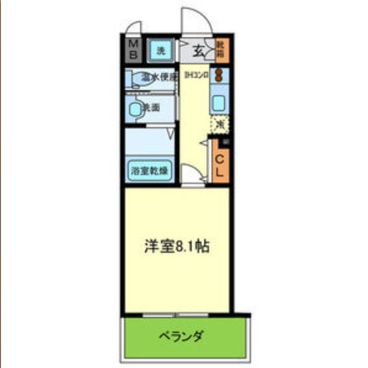 サイプレス小阪駅前の間取り
