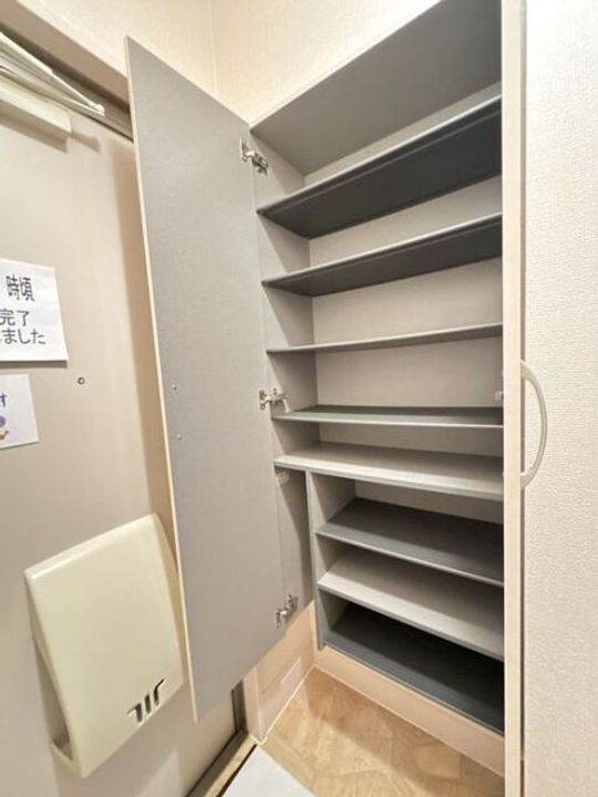 栃木県宇都宮市今泉町(アパート)の賃貸物件の玄関