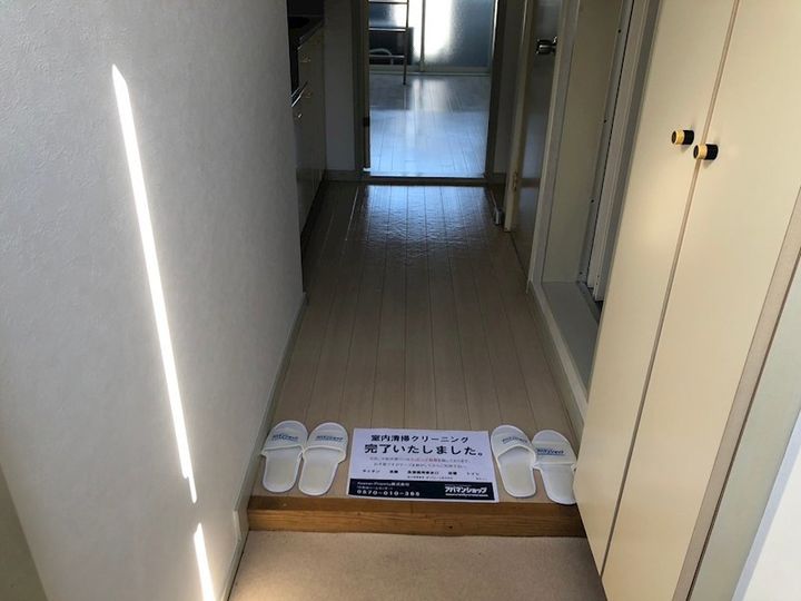 神奈川県秦野市渋沢2(アパート)の賃貸物件の玄関