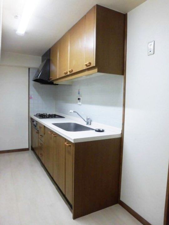 タウン唐山F棟のキッチン