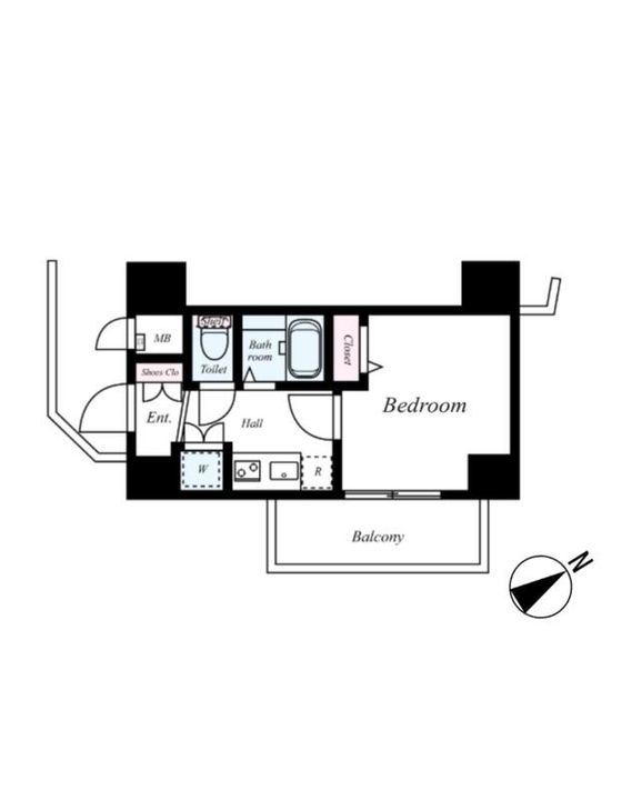 東京都豊島区上池袋4(マンション)の賃貸物件の間取り