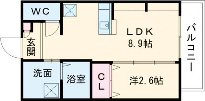 ジーイーオンズの間取り