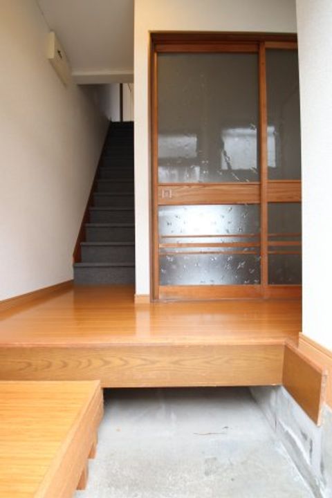 大阪府河内長野市喜多町(一戸建)の賃貸物件の玄関