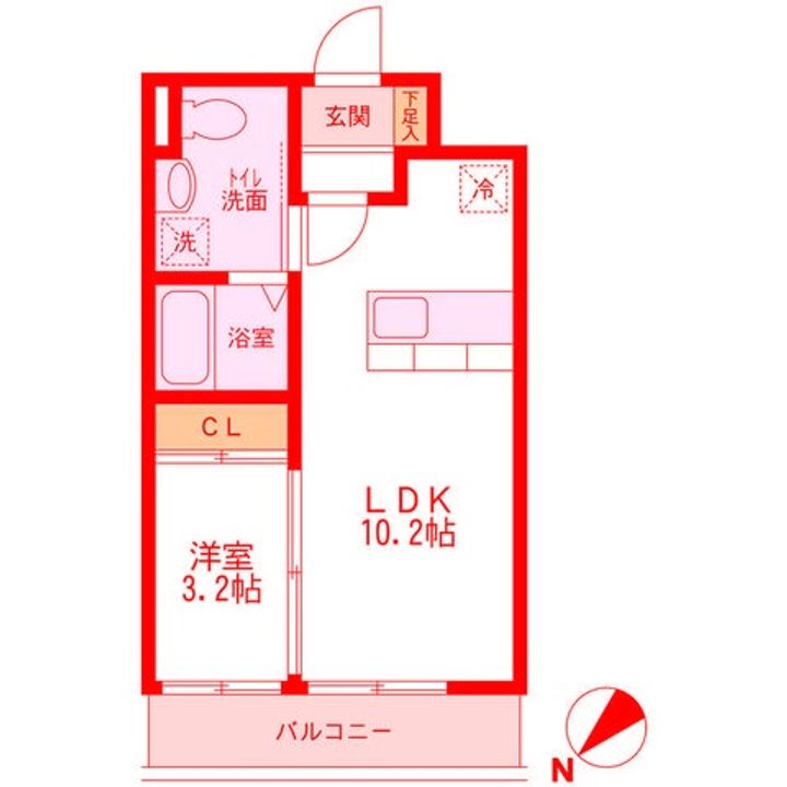 JMFレジデンス新横浜の間取り