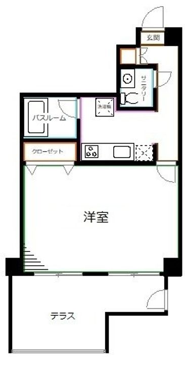 東京都杉並区荻窪5(マンション)の賃貸物件の間取り