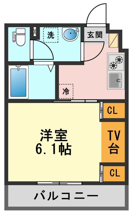東京都葛飾区東新小岩2(マンション)の賃貸物件の間取り