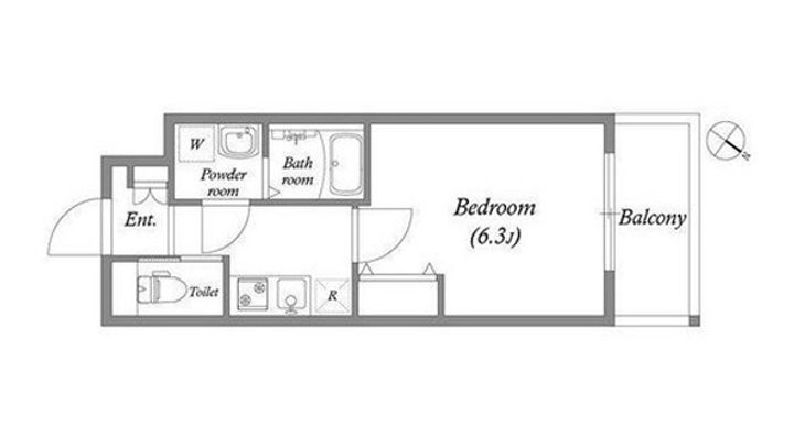 ウインズコート城北パークの間取り