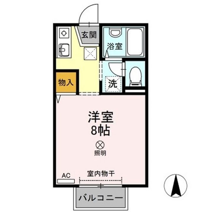 レジデンス高柳 A棟の間取り