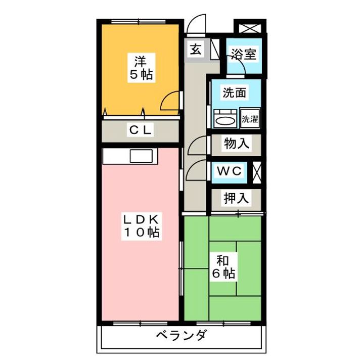 ハイツレフィナードの間取り