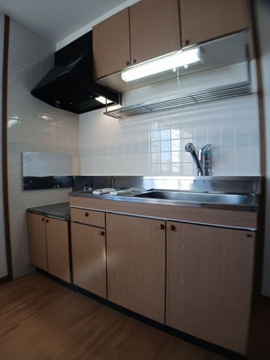 福島県いわき市平下平窪字諸荷前(アパート)の賃貸物件のキッチン