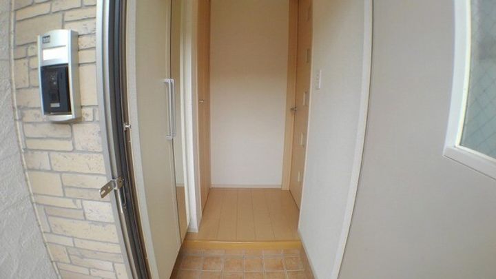 福岡県北九州市門司区奥田1(アパート)の賃貸物件の玄関