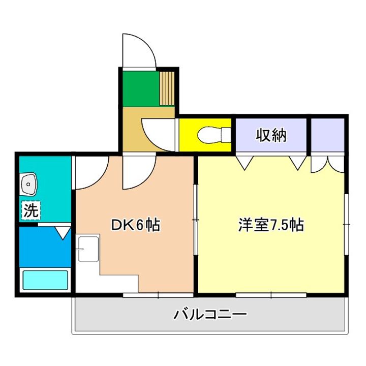 クリオコートの間取り