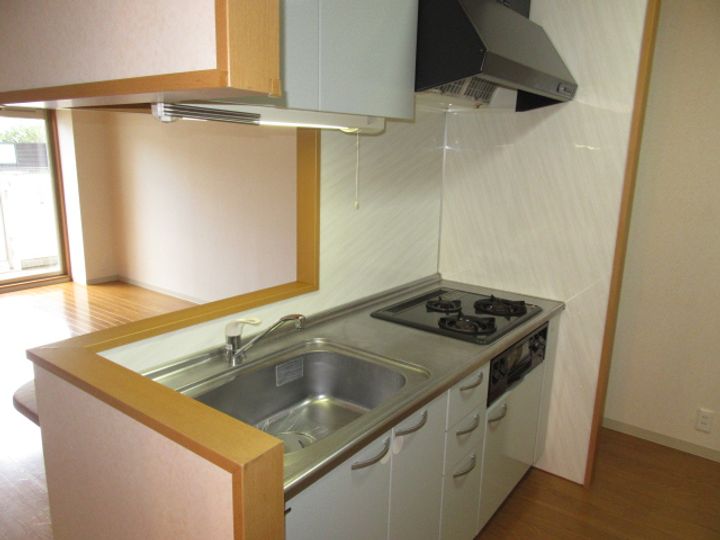 宮城県仙台市太白区中田1(マンション)の賃貸物件のキッチン