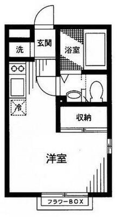 東京都大田区西糀谷3(アパート)の賃貸物件の間取り