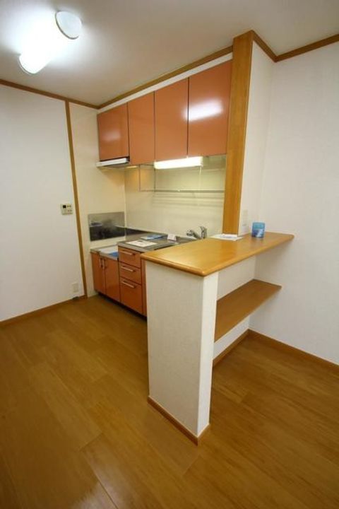 鹿児島県鹿児島市吉野町(アパート)の賃貸物件のキッチン