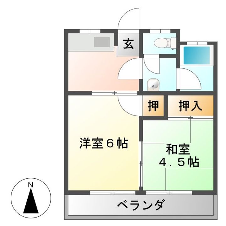 別所ビルの間取り
