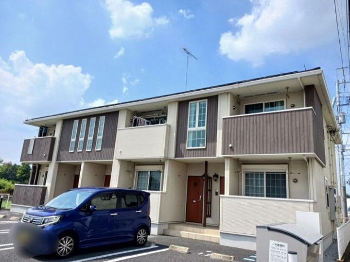 茨城県筑西市伊讃美(アパート)の賃貸物件の外観