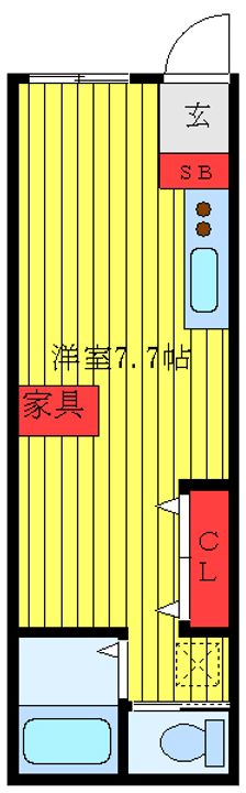 堀信ビルの間取り