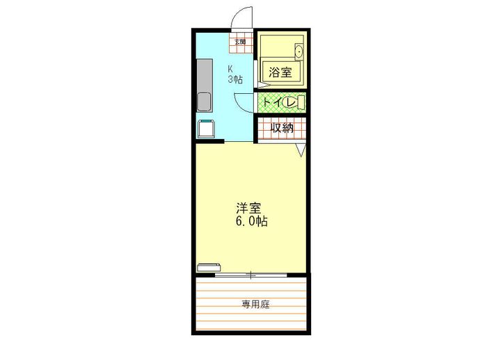 ダンケタカミヤIIの間取り