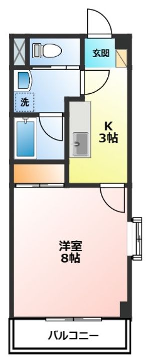神奈川県小田原市栄町1(マンション)の賃貸物件の間取り