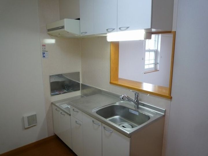 新潟県新潟市西区五十嵐2の町(アパート)の賃貸物件のキッチン