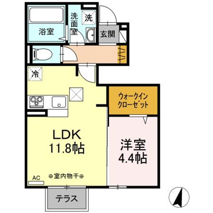 サンコートの間取り