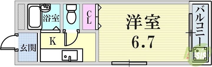 豊苑館の間取り