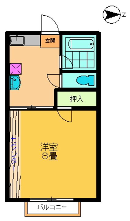 ビッセルIIの間取り