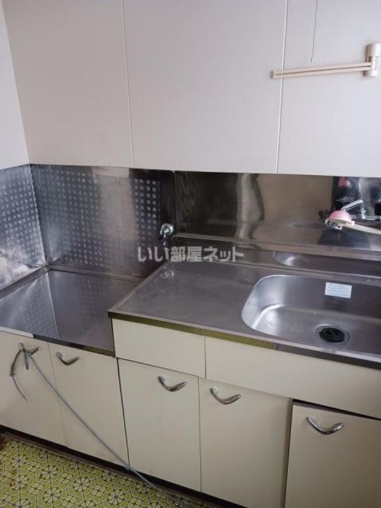 朋栄ハイツのキッチン