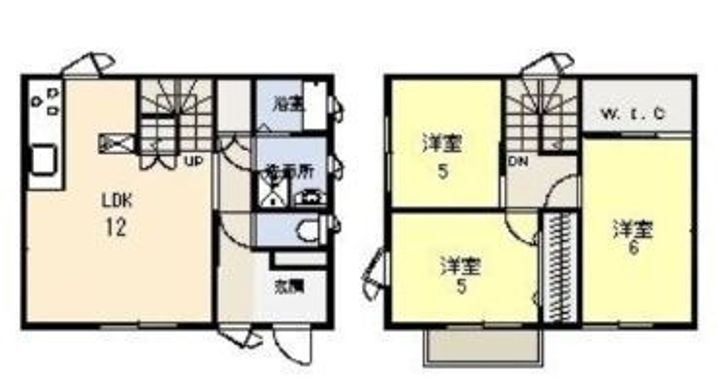 岡山県倉敷市東塚4(一戸建)の賃貸物件の間取り