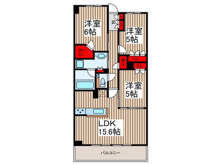 プラウドシティ武蔵浦和ステーションアリーナの間取り