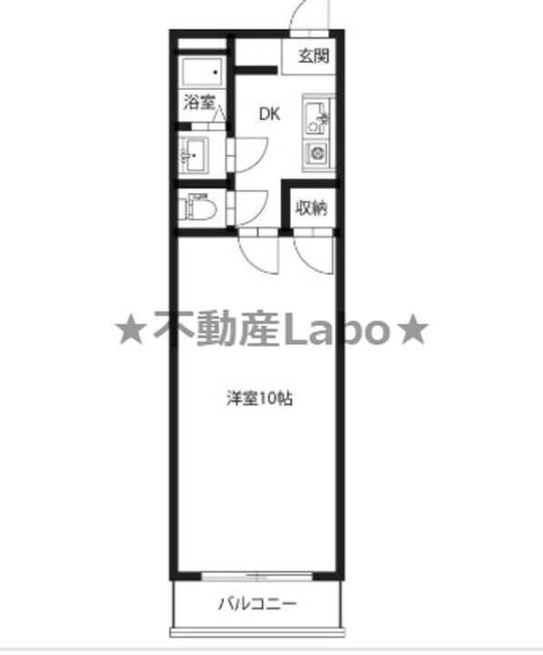 徳島県徳島市川内町北原(アパート)の賃貸物件の間取り