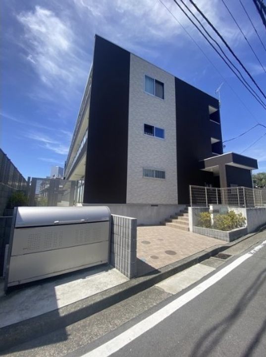 神奈川県横浜市青葉区田奈町(アパート)の賃貸物件の地図