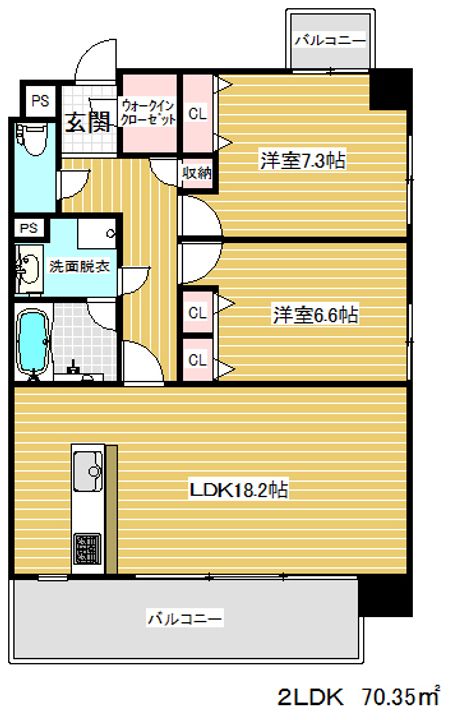 オルト神戸の間取り